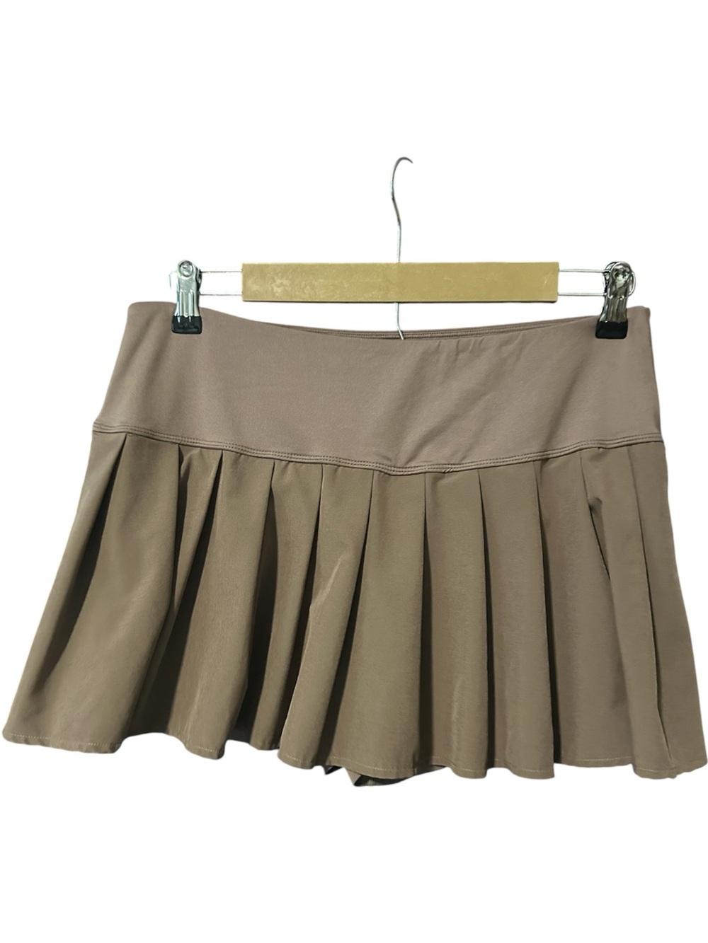 Pac 1980 Pleated Skort Brown Size XL